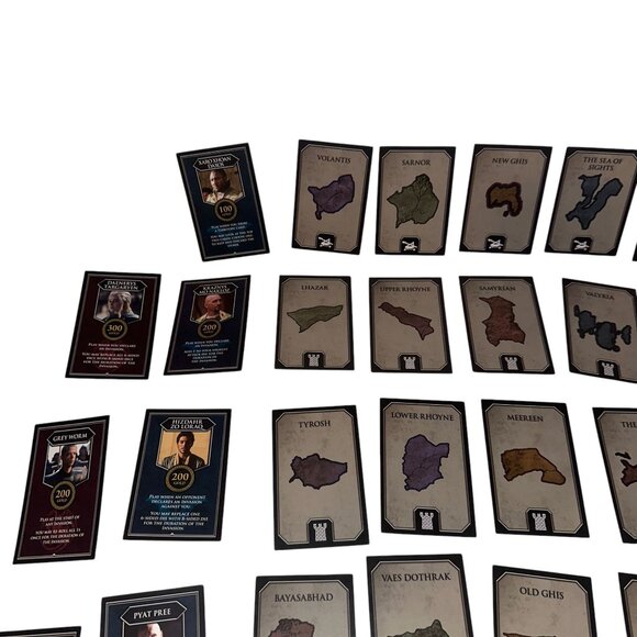New Open Hasbro Risk Game of Thrones Board Game Set of Cards Replacement Parts - Picture 4 of 7